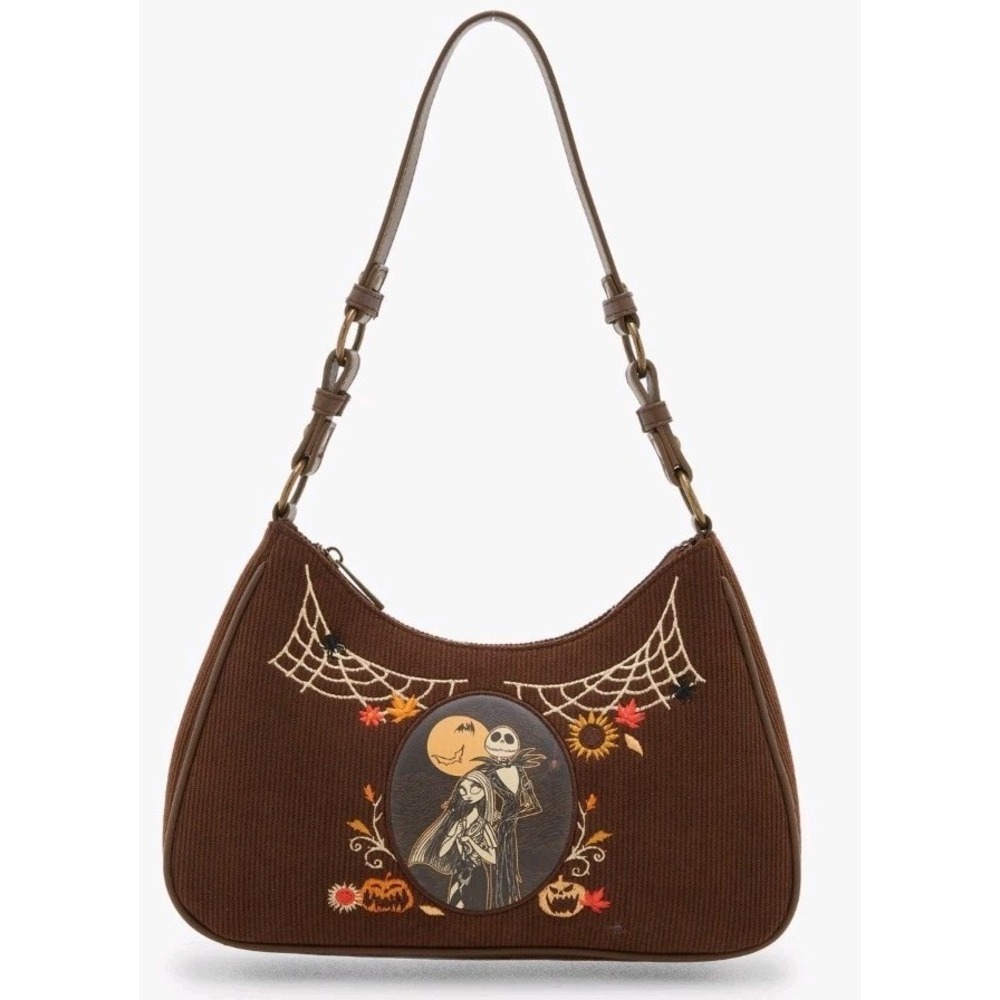 Her Universe The Nightmare Before Christmas Harvest Corduroy Shoulder Bag WALLET - Picture 2 of 10